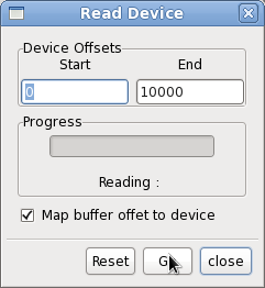 Device read to buffer
