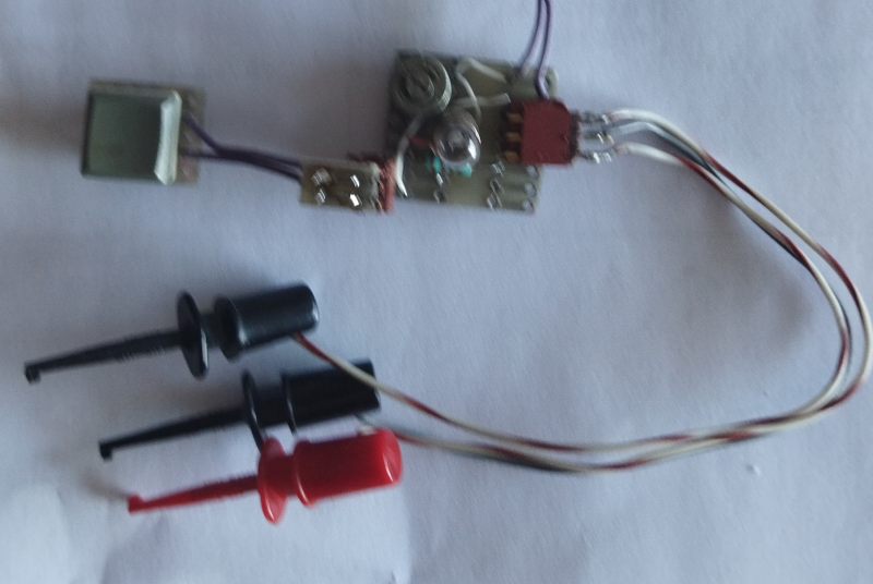 Photo avec pinces grip fils